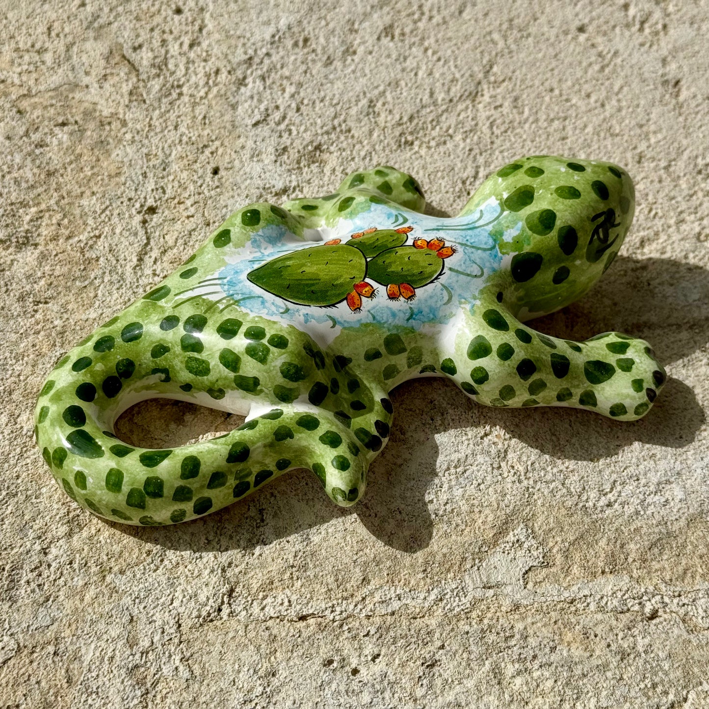 Geko in ceramica
