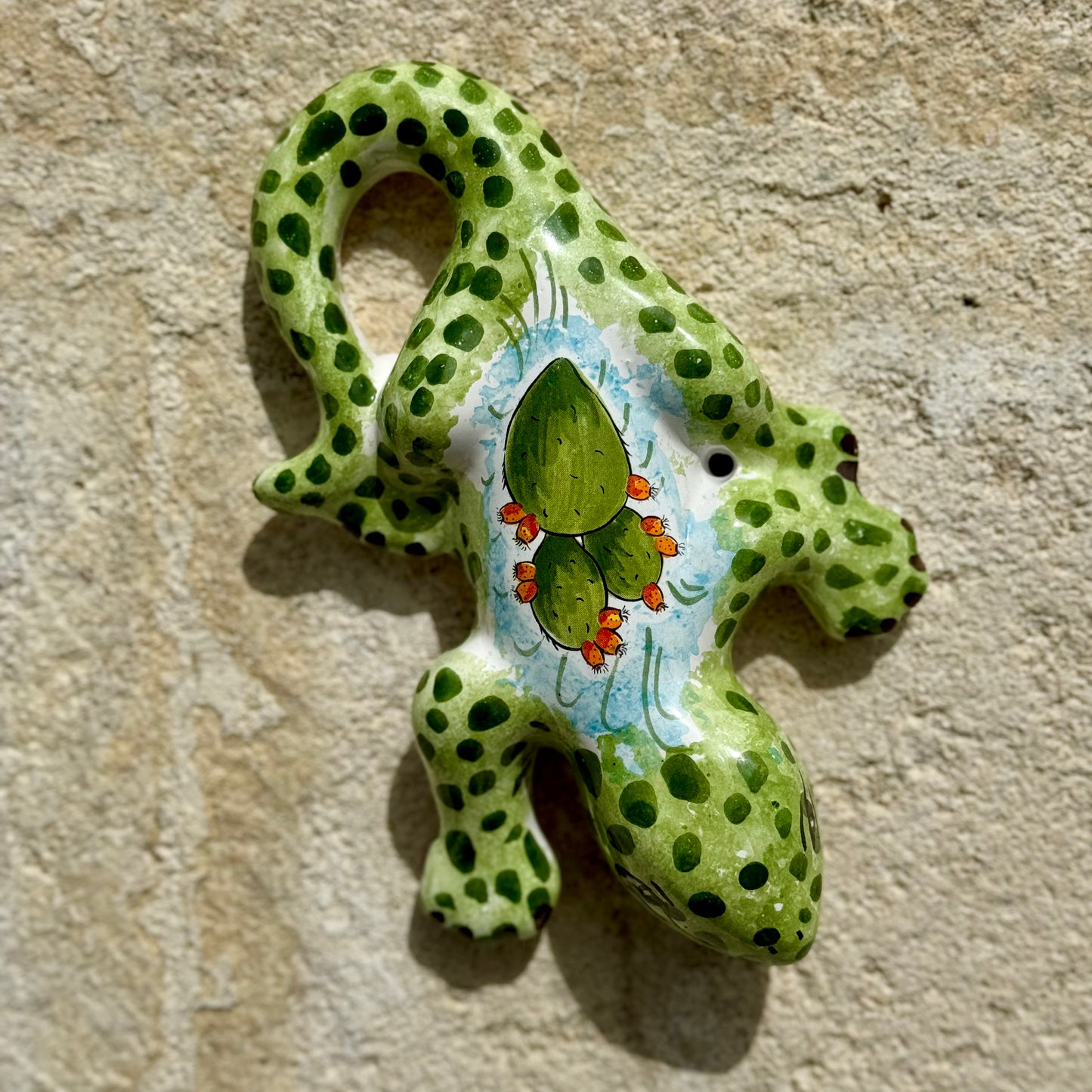 Geko in ceramica