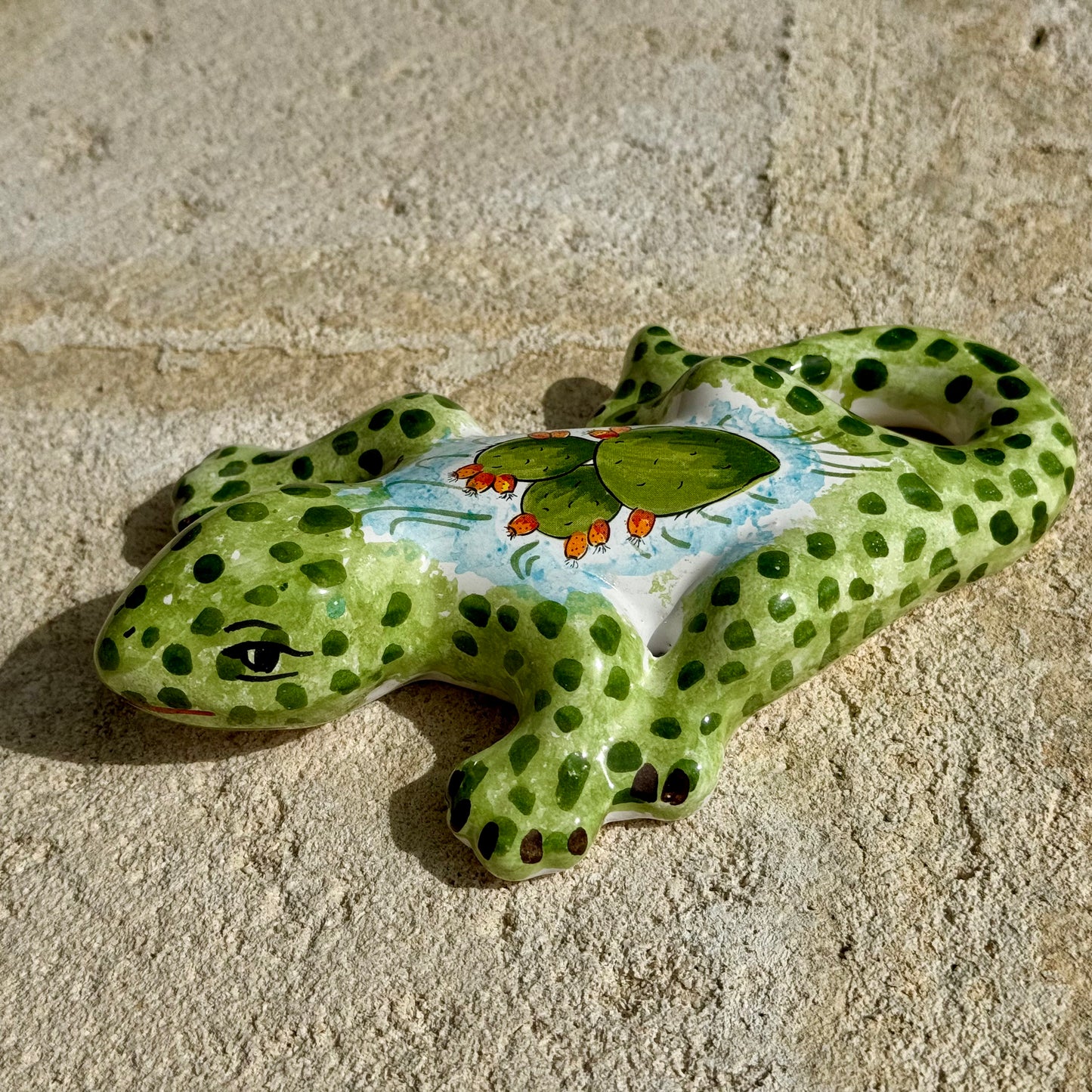 Geko in ceramica