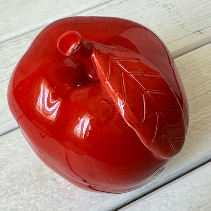 Ceramic apple