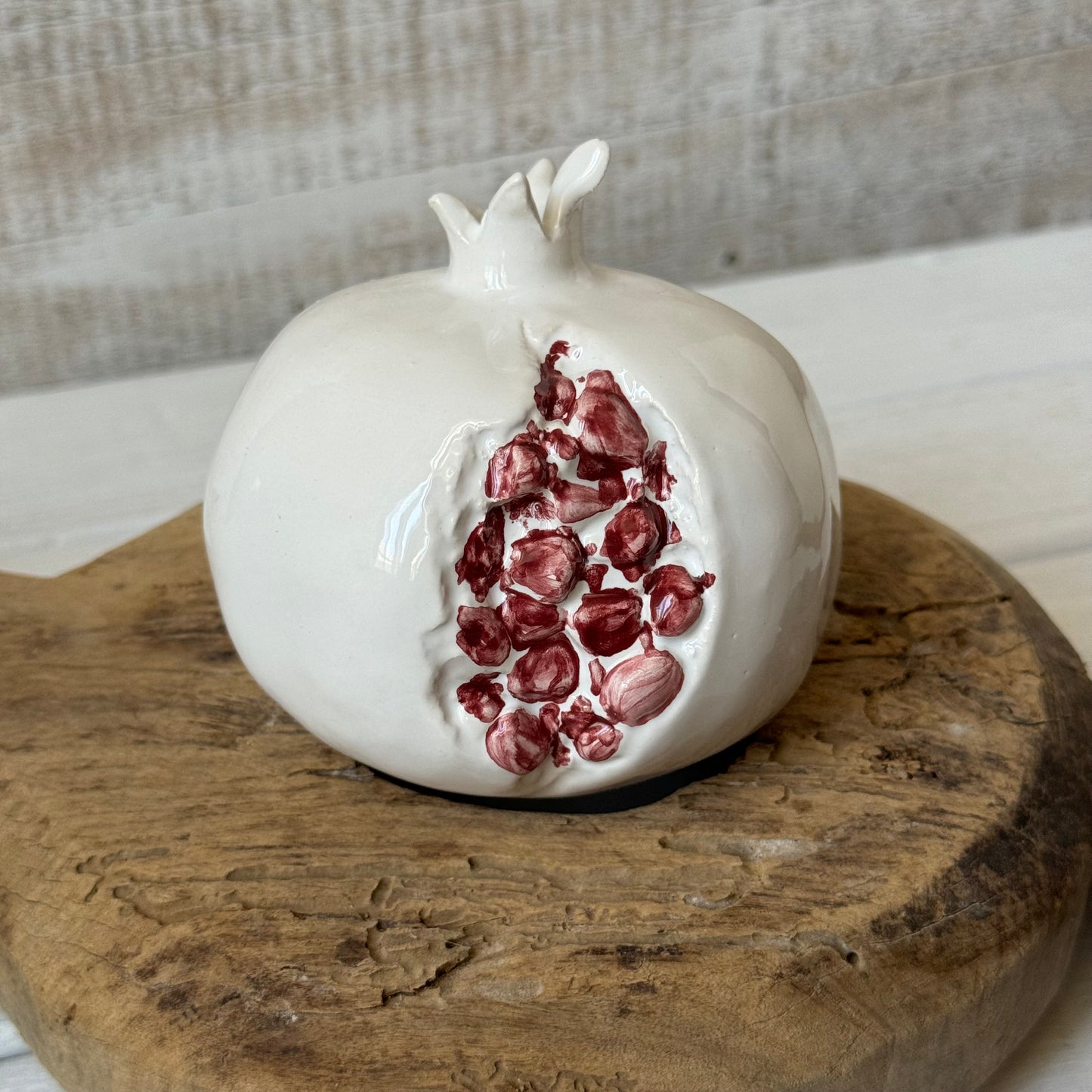 Ceramic pomegranate