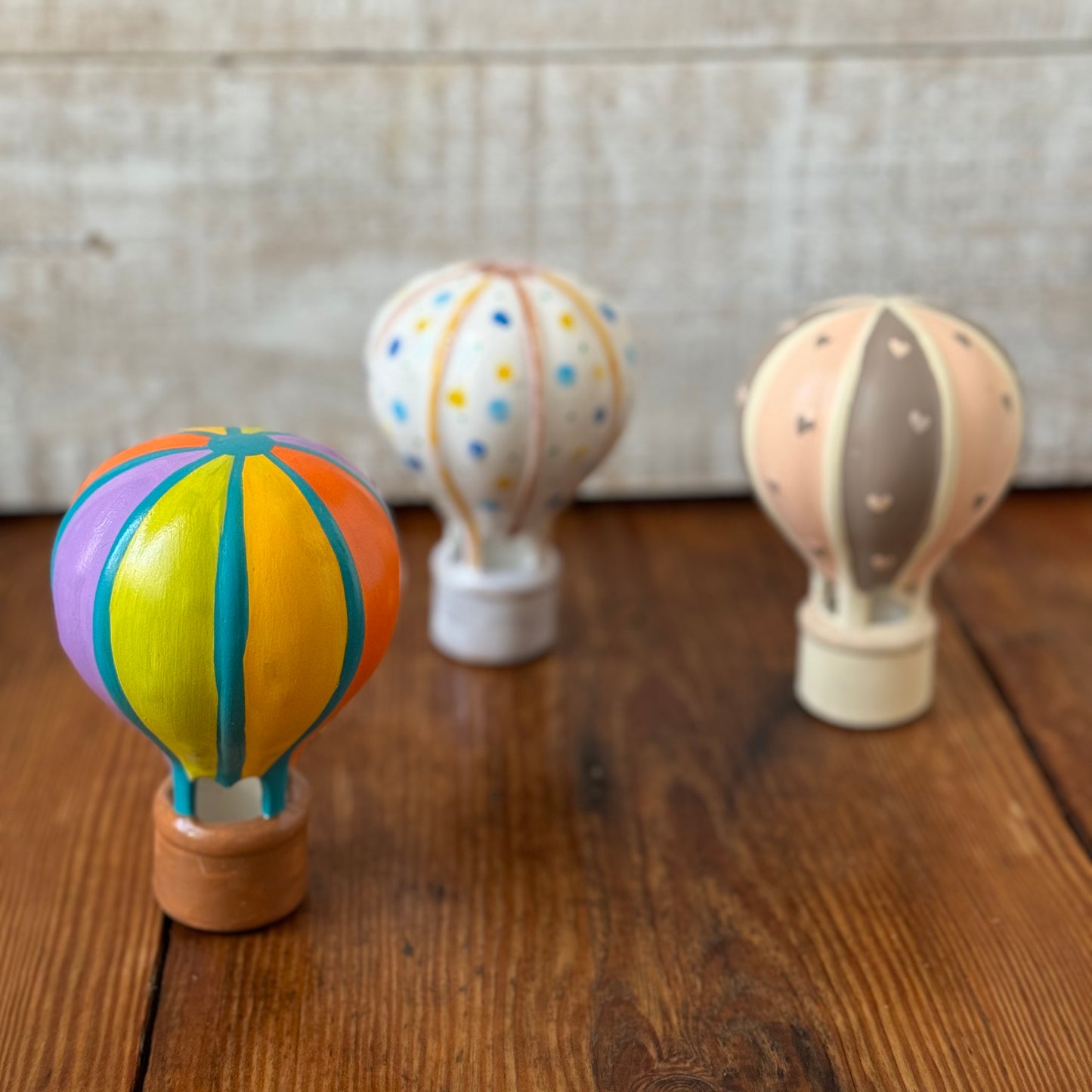 Ceramic hot air balloon