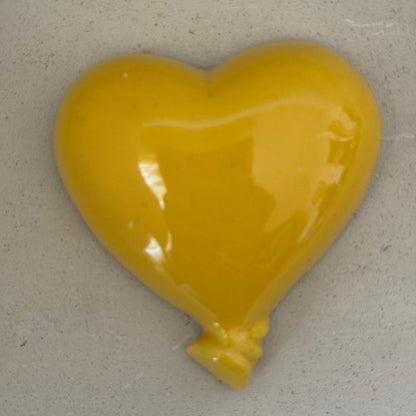 Palloncini Cuore con magnete in ceramica ceramic balloons| Gift for Kids| Baby Shower Balloons| Party Balloons