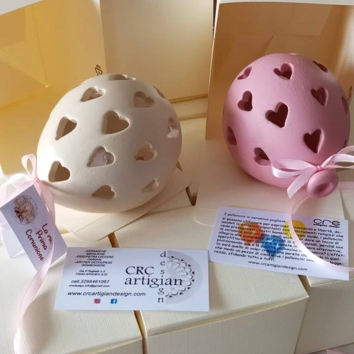 Palloncini in ceramica con LED ceramic balloons| Gift for Kids| Baby Shower Balloons| Party Balloons