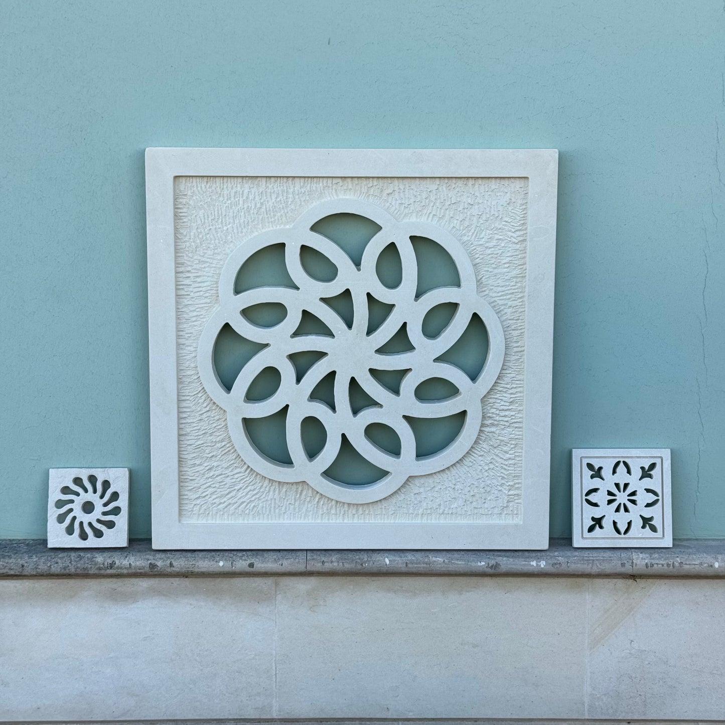 Prese d'aria griglia areazione in Pietra Leccese | mod. LECCESE - CRC Artigian Design