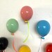 Set PALLONCINI in ceramica| Party Balloons| made in Italy| Gift for home