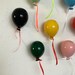 Set PALLONCINI in ceramica| Party Balloons| made in Italy| Gift for home