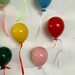 Set PALLONCINI in ceramica| Party Balloons| made in Italy| Gift for home