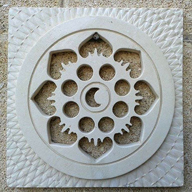 Prese d'aria griglia areazione in Pietra Leccese | mod. ARABESCA - CRC Artigian Design