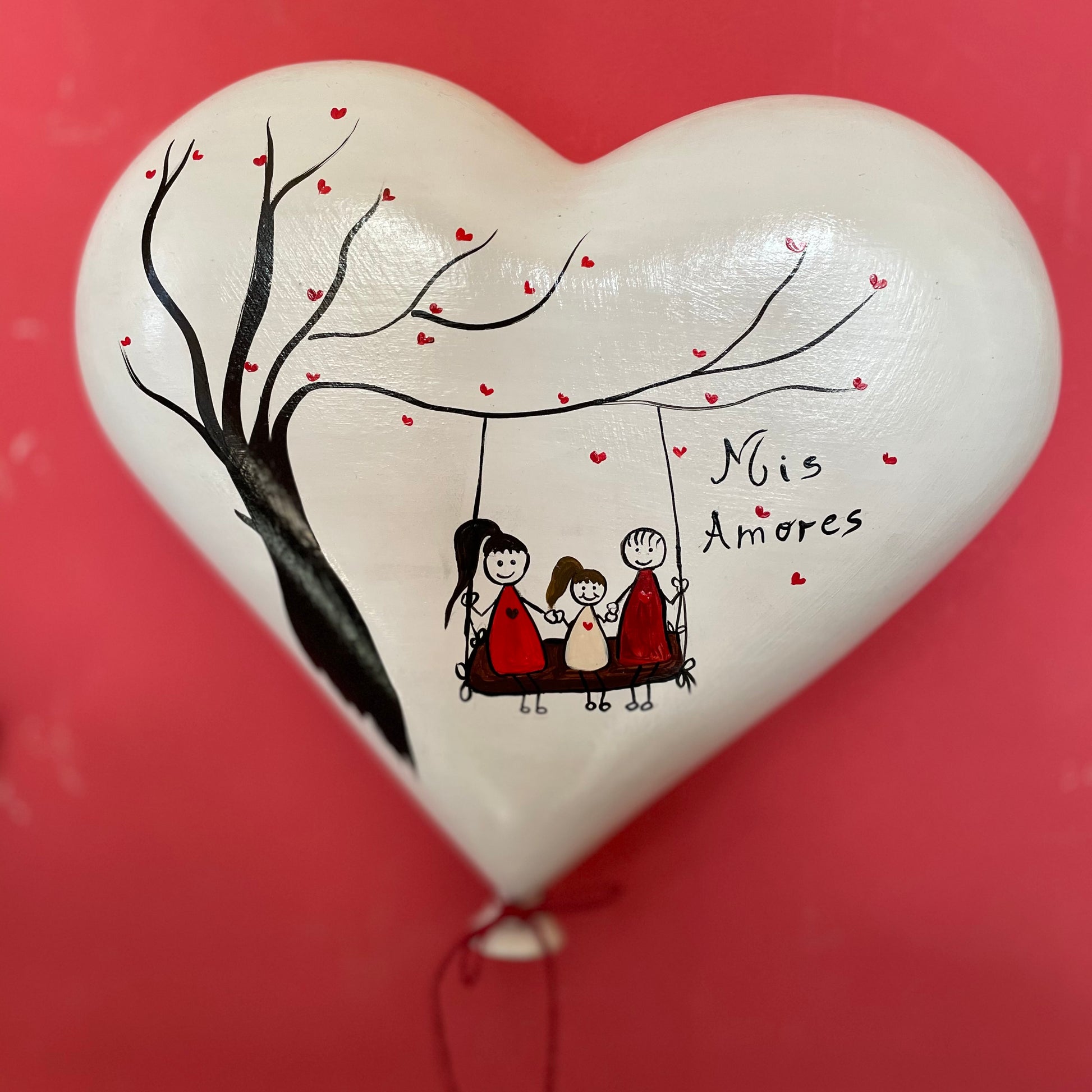 Cuore in ceramica personalizzato - CRC Artigian Design