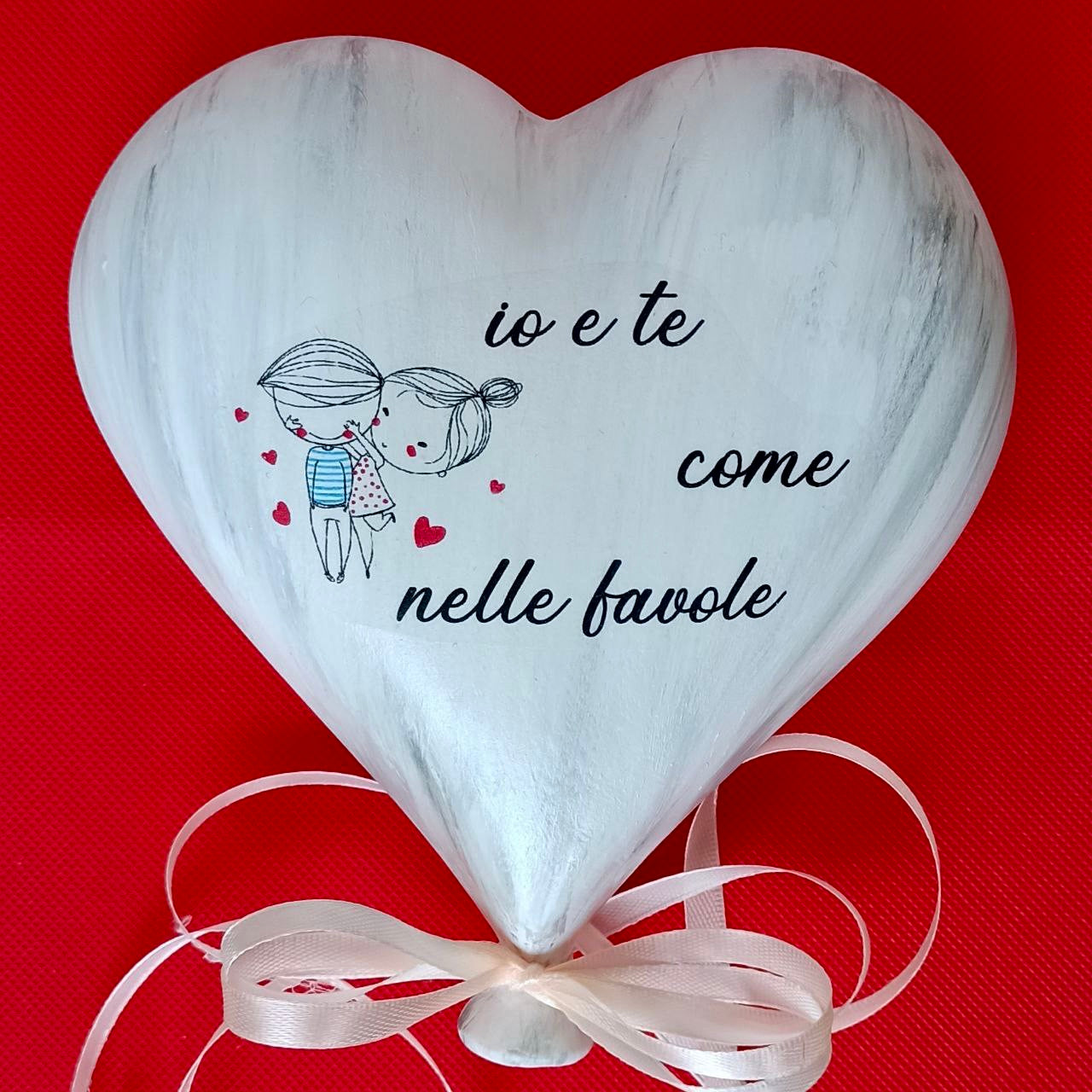 Cuori in ceramica personalizzati - CRC Artigian Design